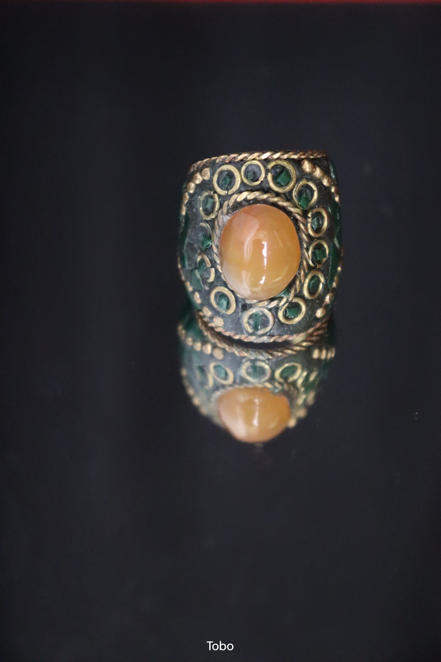 ToBo Emerald Green Ring