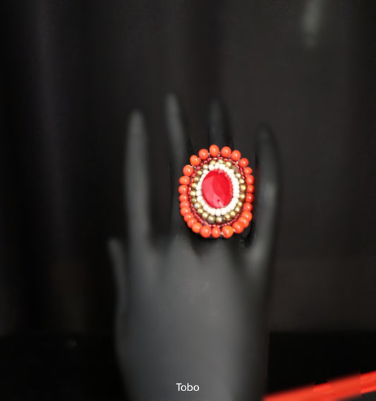 ToBo Statement Fabric Ring