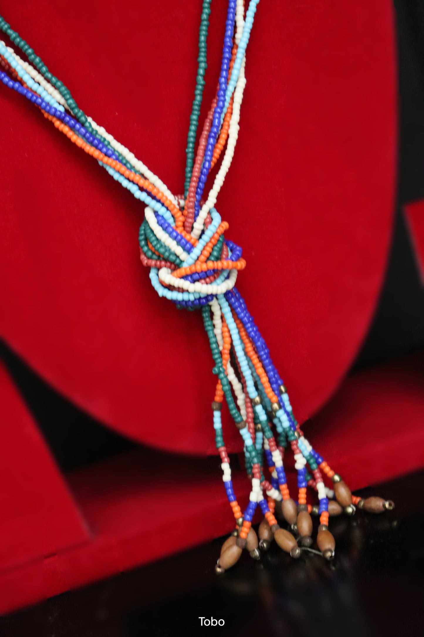 Multicolor Strands Necklace