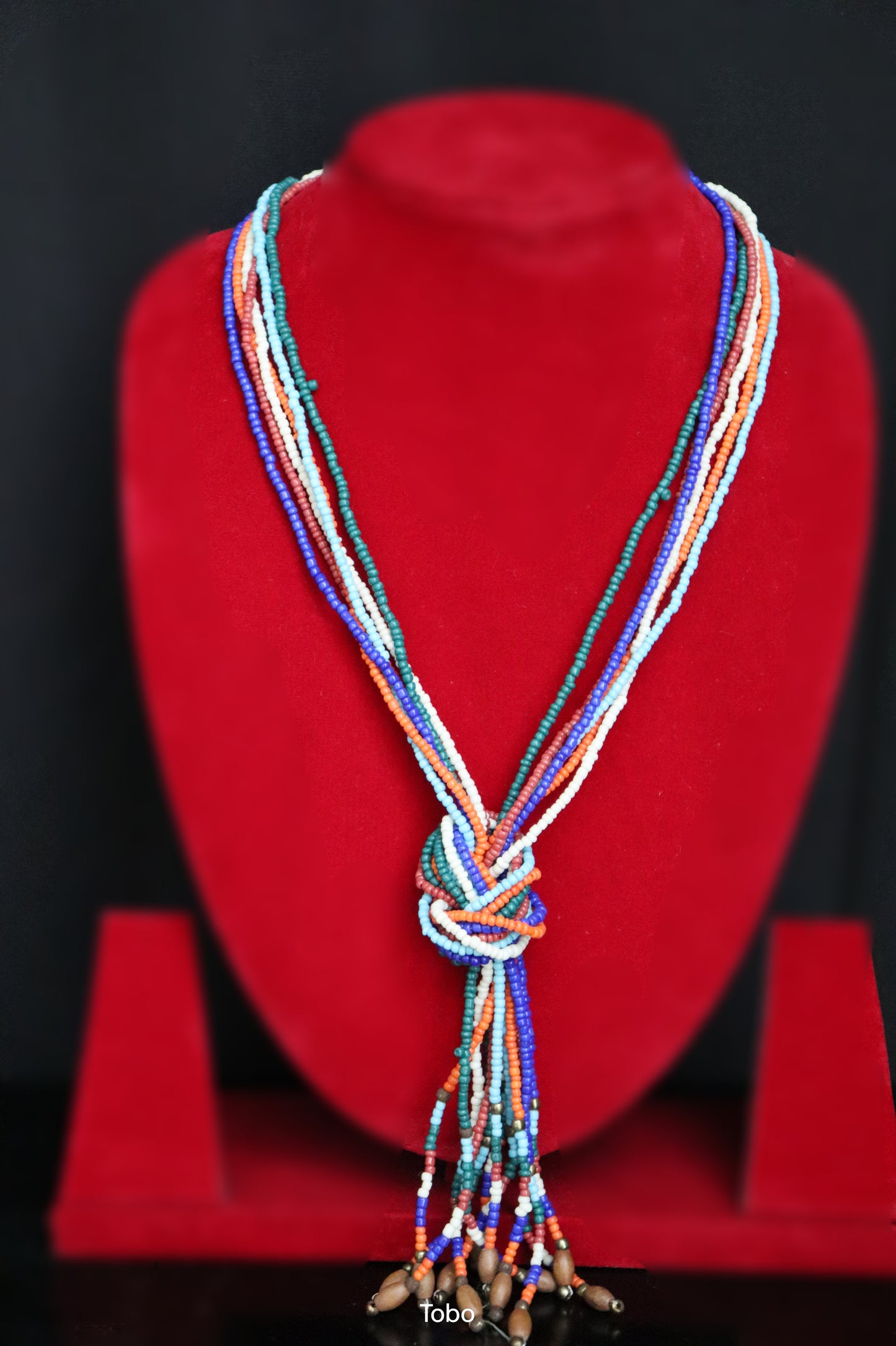 Multicolor Strands Necklace