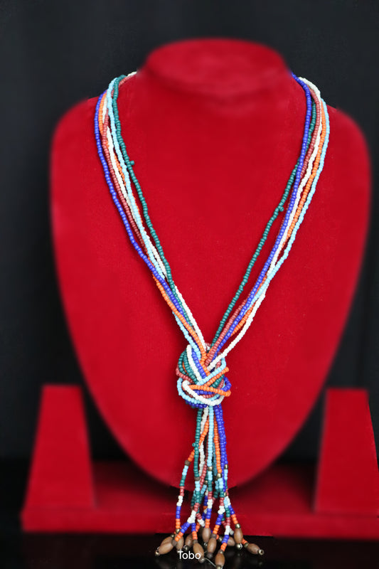 Multicolor Strands Necklace