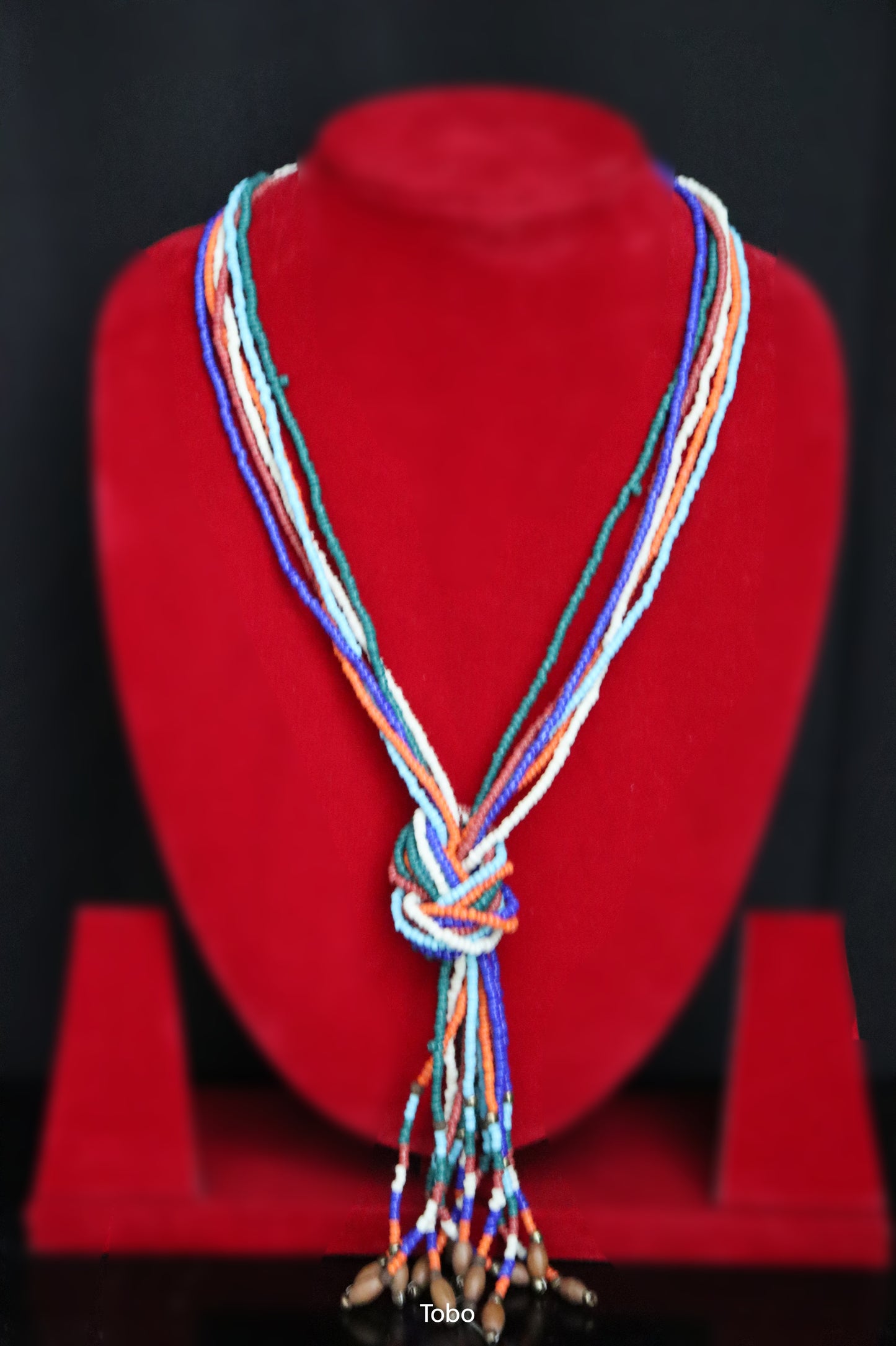 Multicolor Strands Necklace