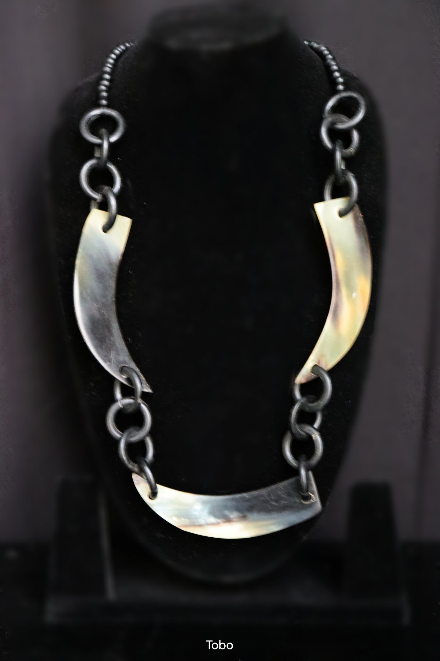 Resin Blade Medley Necklace