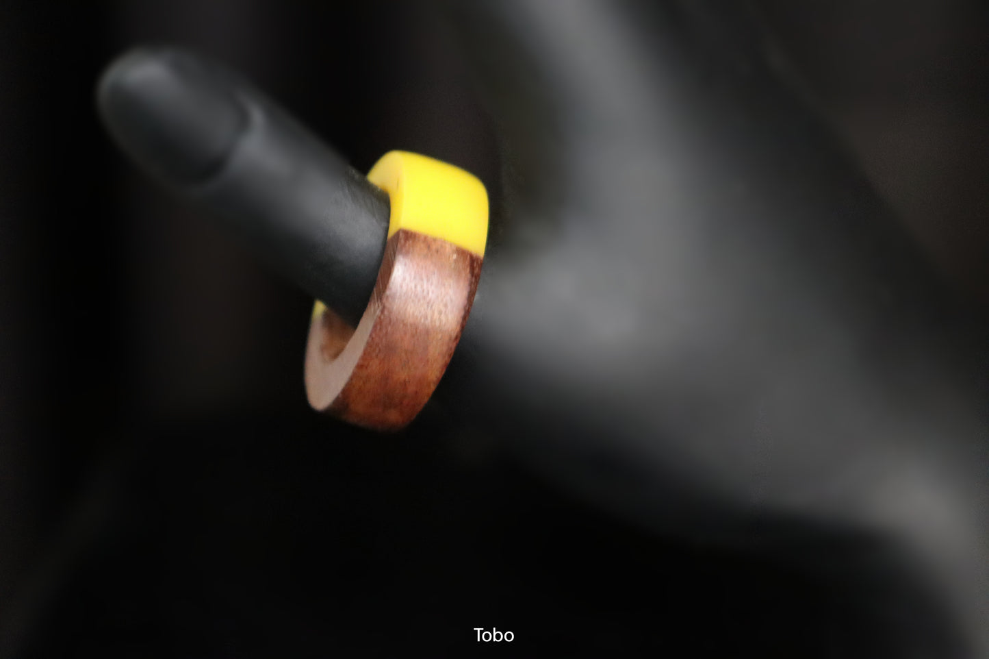 Sunrise Timber Resin Ring