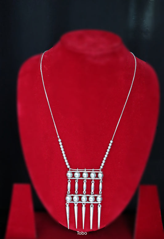 Silver Whisper Chain Necklace