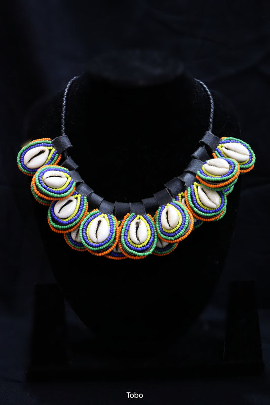 ToBo's Sugar Plum Peacock Necklace.