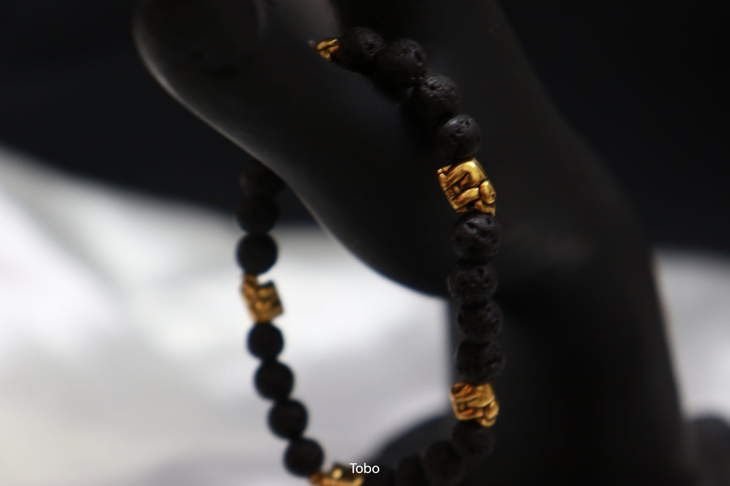 Elephant Zen Lava Bracelet