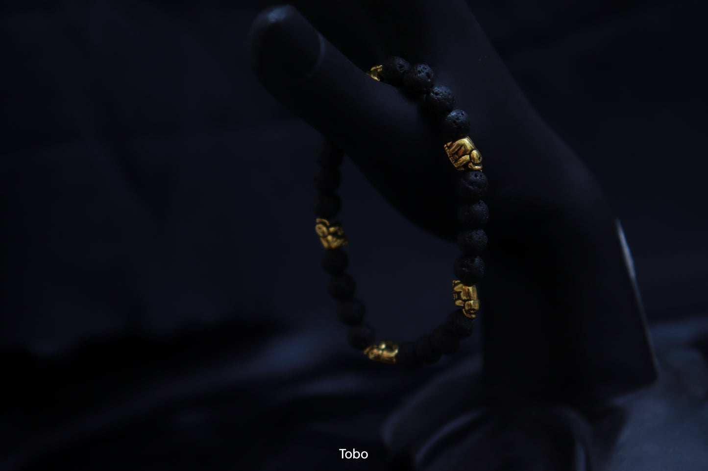 Elephant Zen Lava Bracelet