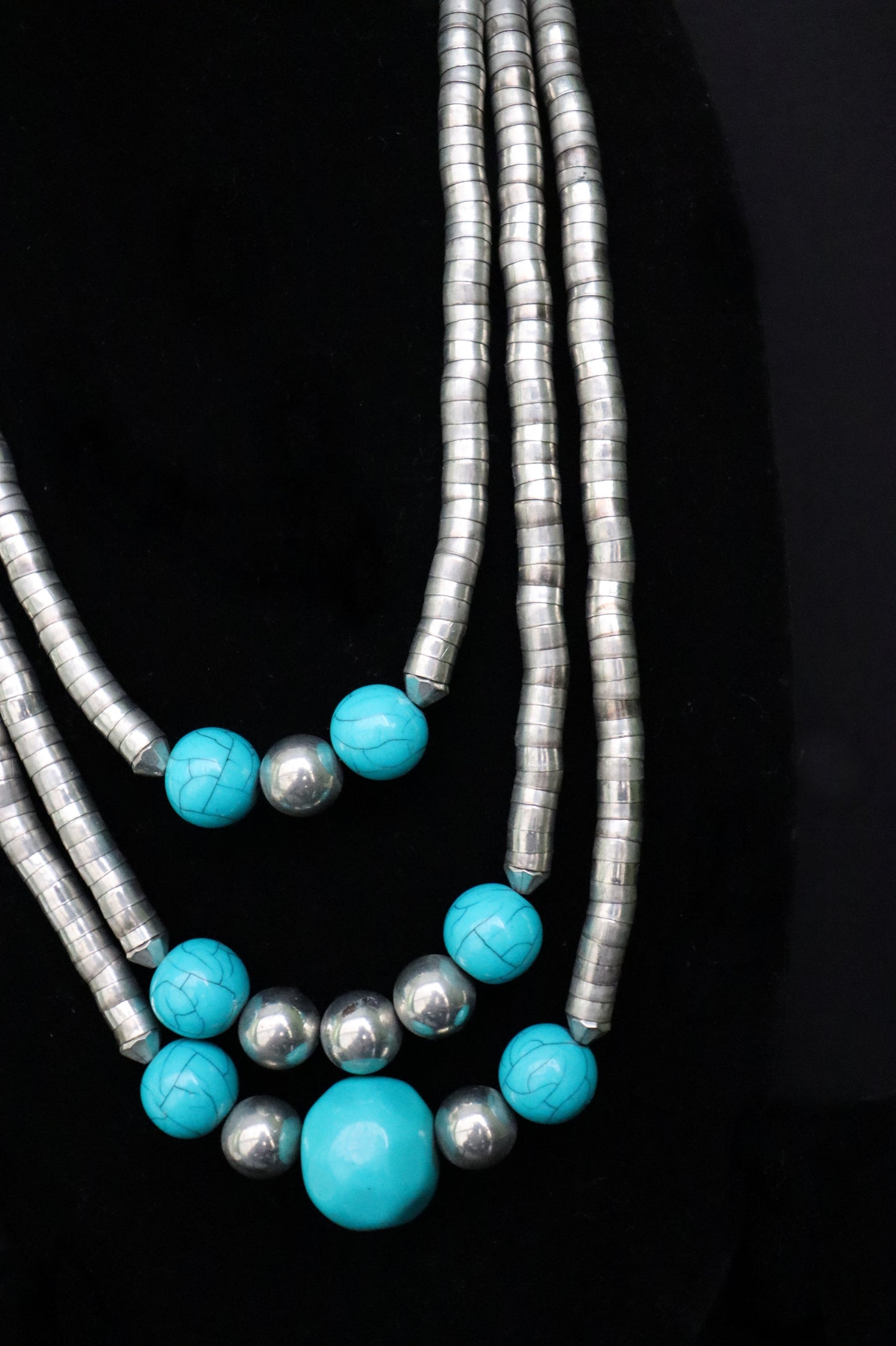 Ocean Breeze Triple Layer Necklace